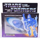 Boxed Hasbro G1 Transformers Deception ‘Scourge’ 1986 issue, transforms from hovercraft to robot and