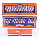 Lionel (2011) M-7 Christmas Commuter set cat ref: 6-30165, with 6-36233 power unit and 6-35234 non-