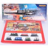 Hornby Railway two boxed Electric train sets, R 170 GWR Freight set complete with GWR 0-6-0