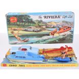 Corgi Toys The ‘Riviera’ Gift Set 31,Buick Riviera, light blue in near mint condition, Dolphin Cabin