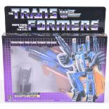 Boxed Hasbro G1 Transformers Deception ‘Dirage’ 1985 issue, transforms from plane to robot and