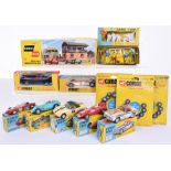 Mixed Quantity of Boxed Corgi Toys,150 S Vanwall racing car, 152S B.R.M. racing car, 154 Ferrari