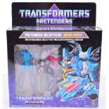 Boxed Hasbro G1 Transformers Pretenders Deception ‘Bomb-Burst’ 1987 issue, robot transforms to hover