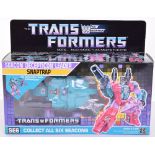 Boxed Hasbro G1 Transformers Seacon Deception Leader ‘Snaptrap’ 1987 issue, transforms from