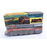 Japanese Tinplate Masudaya Battery Operated Trans-Continental Express Train, fully working, with