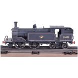 0 gauge kit built 0-4-4 BR tank engine No.30055, two-rail electric, nicely detailed with external