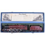 Hornby Series 20 volt electric LMS 4-6-2 Princess Elizabeth locomotive and tender in original