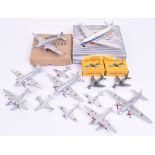 Dinky Aircraft, boxed 702 D.H Comet airliner BOAC, fair, box good lacks inner packing, 2x736
