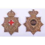 Victorian Army Service Corps Other Ranks Helmet Plate