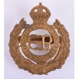 Edward VIII Royal Engineers Officers Cap Badge