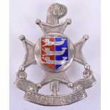 5th Cinque Ports Battalion Royal Sussex Regiment Officers Cap Badge