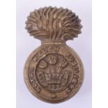 WW2 War Economy Royal Welch Fusiliers Plastic Cap Badge