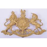 Post 1902 Royal Horse Guards Pouch Plate