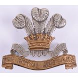 The Royal Hussars (Prince of Wales Own) Officers Cap Badge