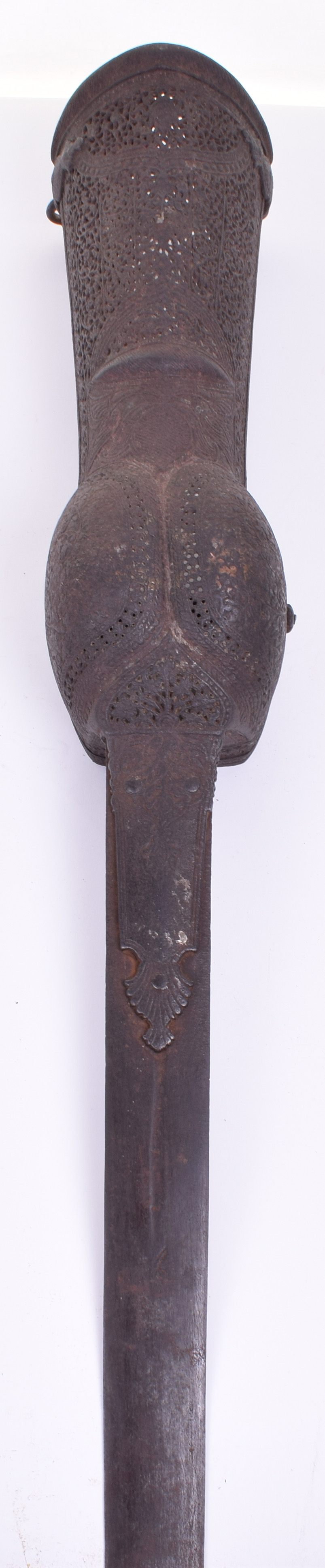 Indian Gauntlet Sword Pata, 17th or 18th Century - Bild 3 aus 7