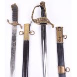 French 1837 Model Naval Officers Sword