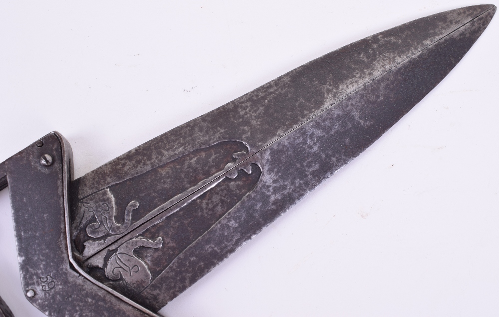 Unusual Indian ‘Scissors Katar’, 19th Century - Bild 4 aus 7