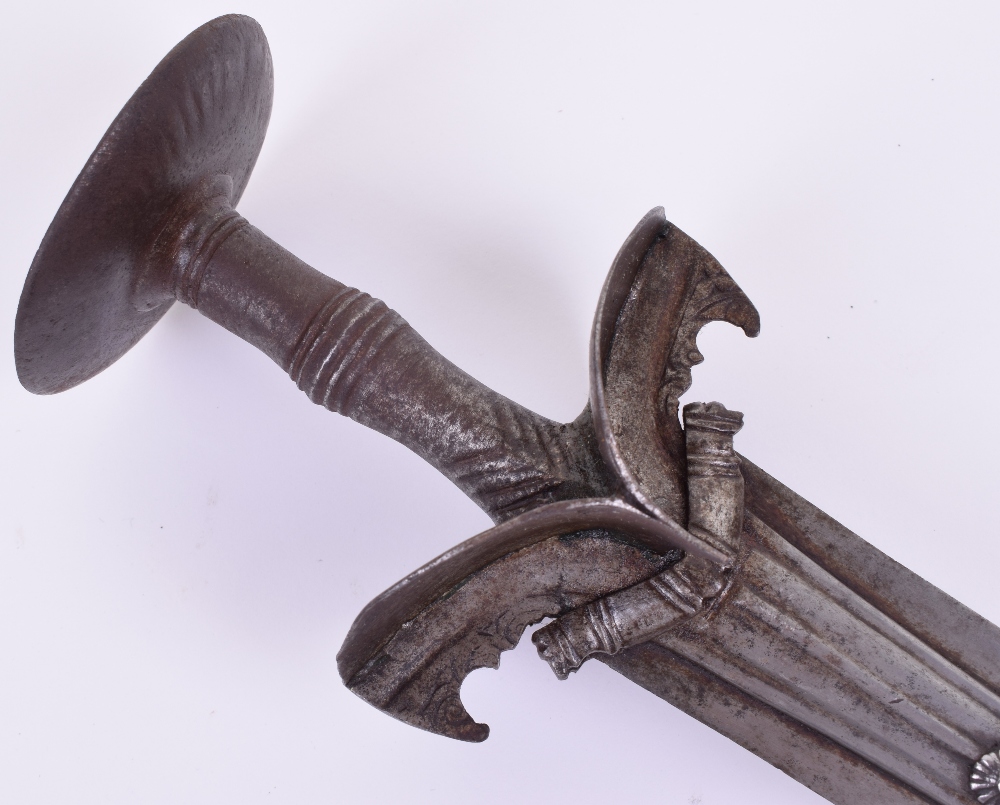 Early Indian Sword Khanda, Probably 17th Century - Image 5 of 7