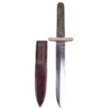 19th / 20th Century English Hunting Knife Produced for Indian Market