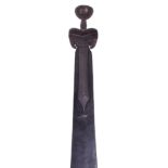 Massive Early Indian Sword Khanda, Probably 17th Century