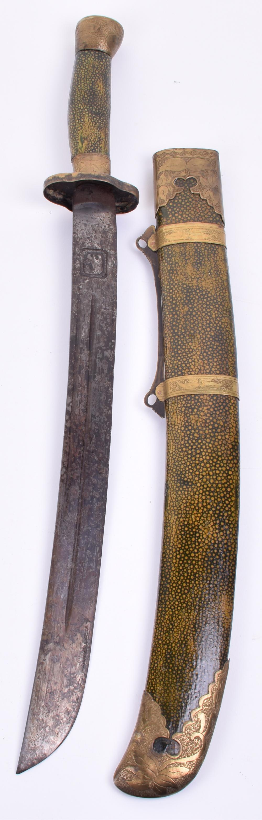 Chinese Qing Dynasty Dao Sword - Image 3 of 10