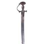 Indian Sikh Sword Tulwar, Late 18th or Early 19th Century