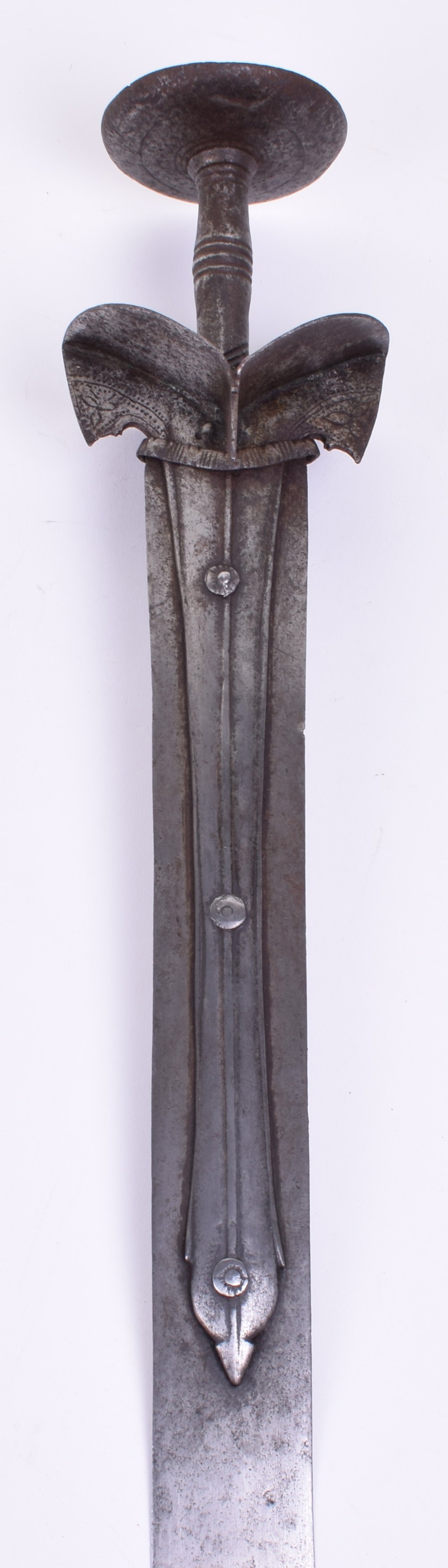 Early Indian Sword Khanda, 17th Century - Image 4 of 7