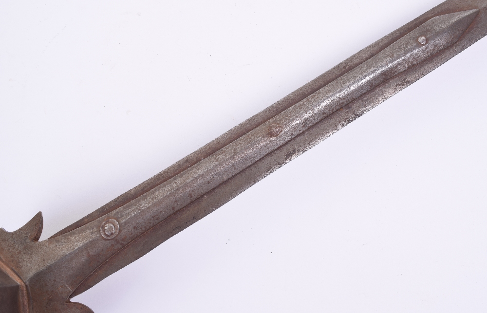 Early Indian Sword Khanda, 17th Century - Image 6 of 6