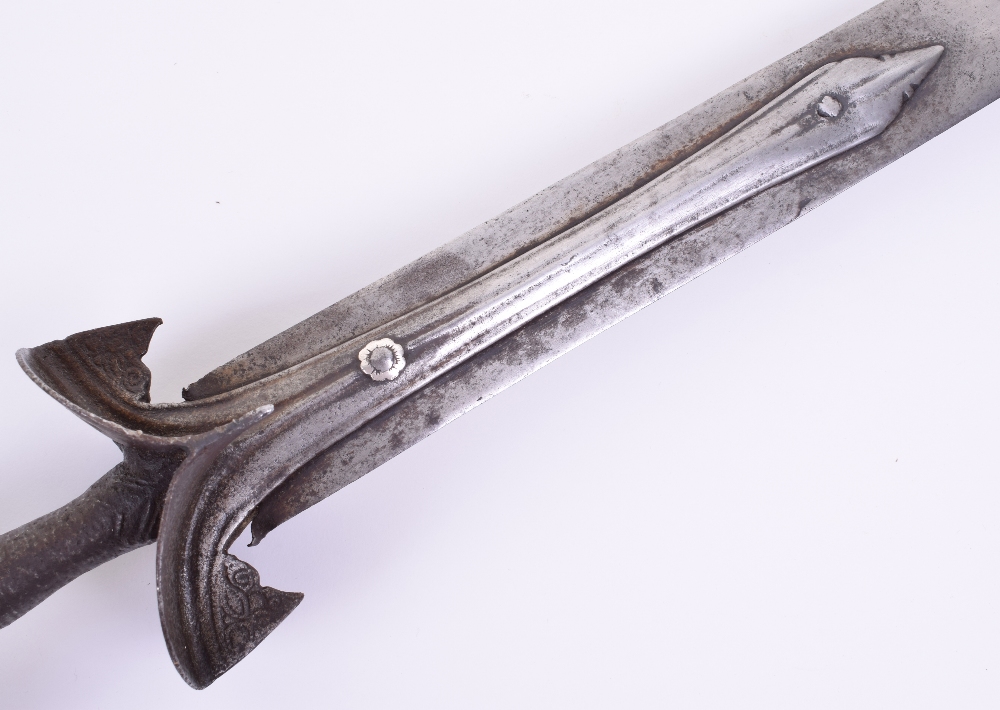 Early Indian Sword Khanda, Probably 17th Century - Image 7 of 7