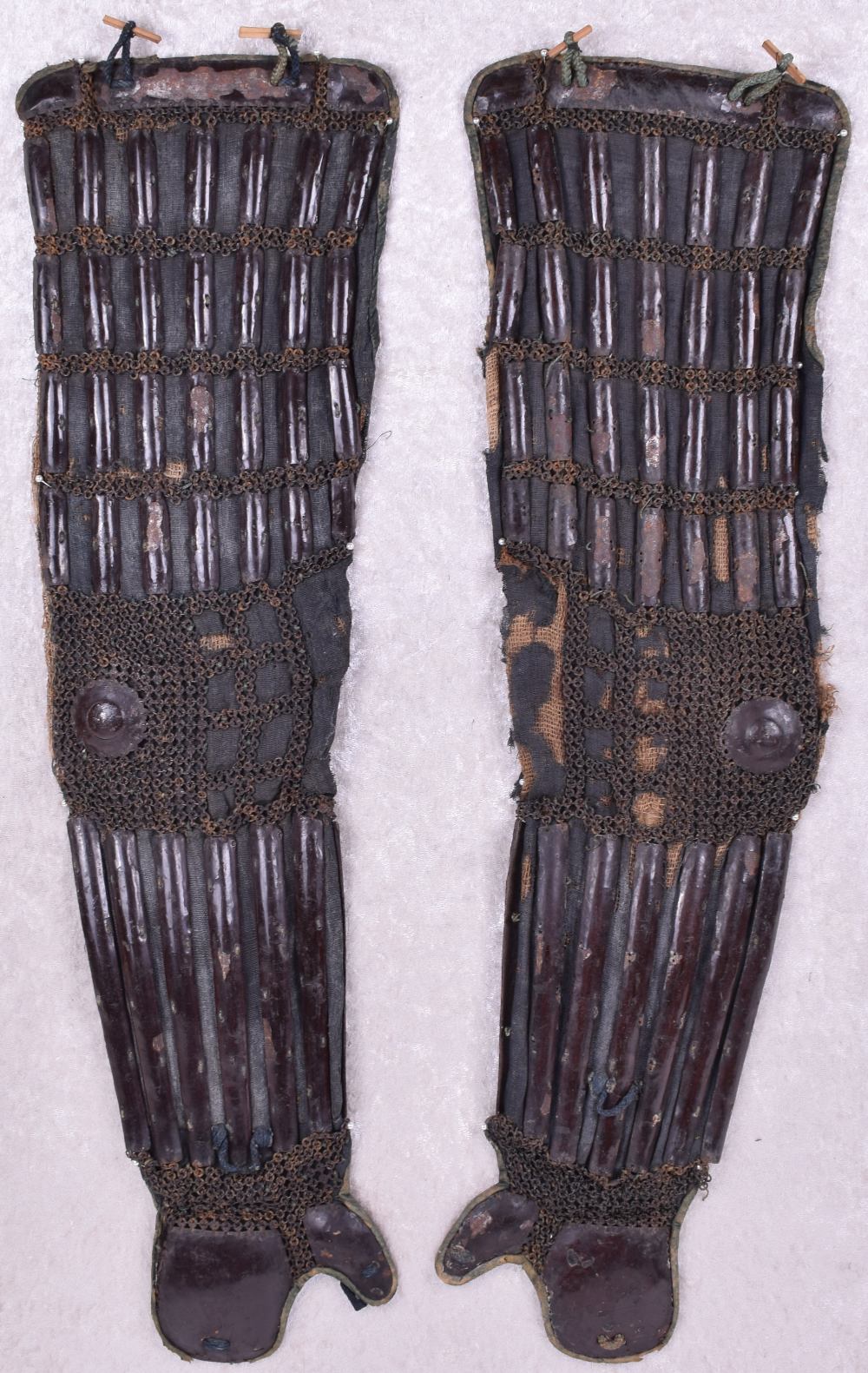 Pair of Sleeves Sode from a Japanese Armour