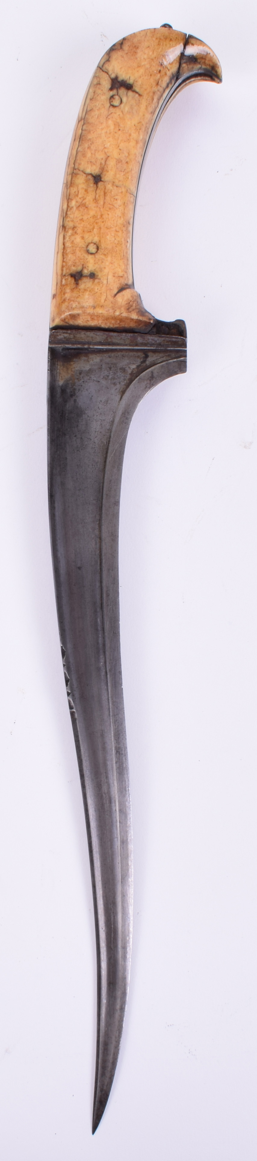 ^ Good Indian Dagger Pesh Kabz, 18th or Early 19th Century - Image 2 of 8