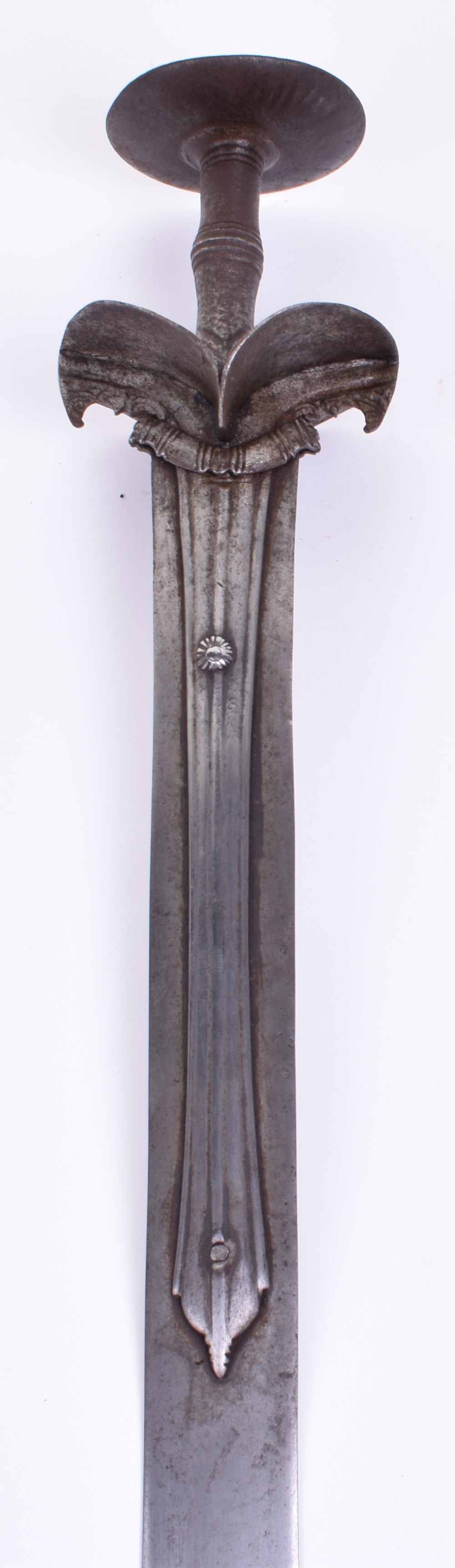 Early Indian Sword Khanda, Probably 17th Century - Image 4 of 7