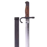 British Regimentally Marked Japanese Arisaka Bayonet