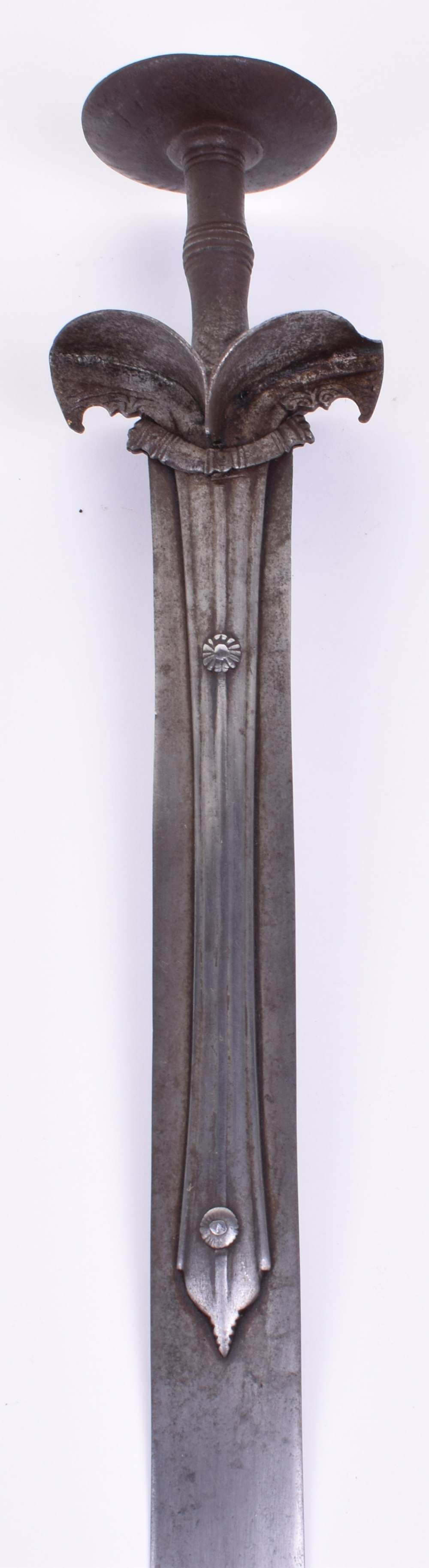 Early Indian Sword Khanda, Probably 17th Century - Image 3 of 7