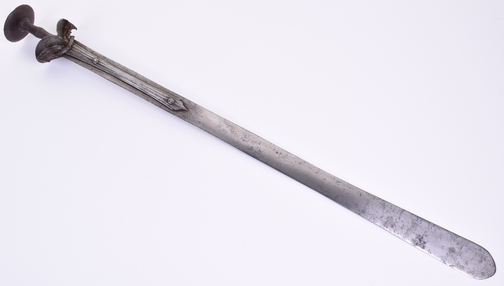 Early Indian Sword Khanda, Probably 17th Century - Image 2 of 7