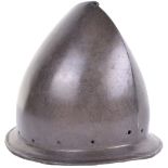 Late 16th Century Heavy Italian Helmet Cabaset