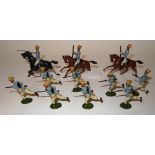 Britains Japanese Cavalry and Infantry sets 134 and 135