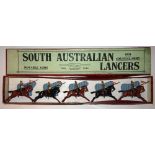 Britains set 49, South Australian Lancers