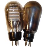 A matched pair of early balloon PX4 valves, Osram, in cartons. (2)