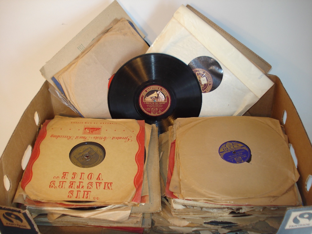 A quantity of 10-inch 78rpm records, Mainly boogie-woogie, jazz, big band, foxtrot, various