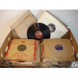 A quantity of 10-inch 78rpm records, Mainly boogie-woogie, jazz, big band, foxtrot, various