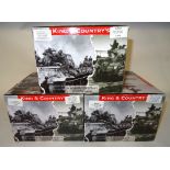 King and Country sets EA85 Desert Quad Gun Tractor and Limber