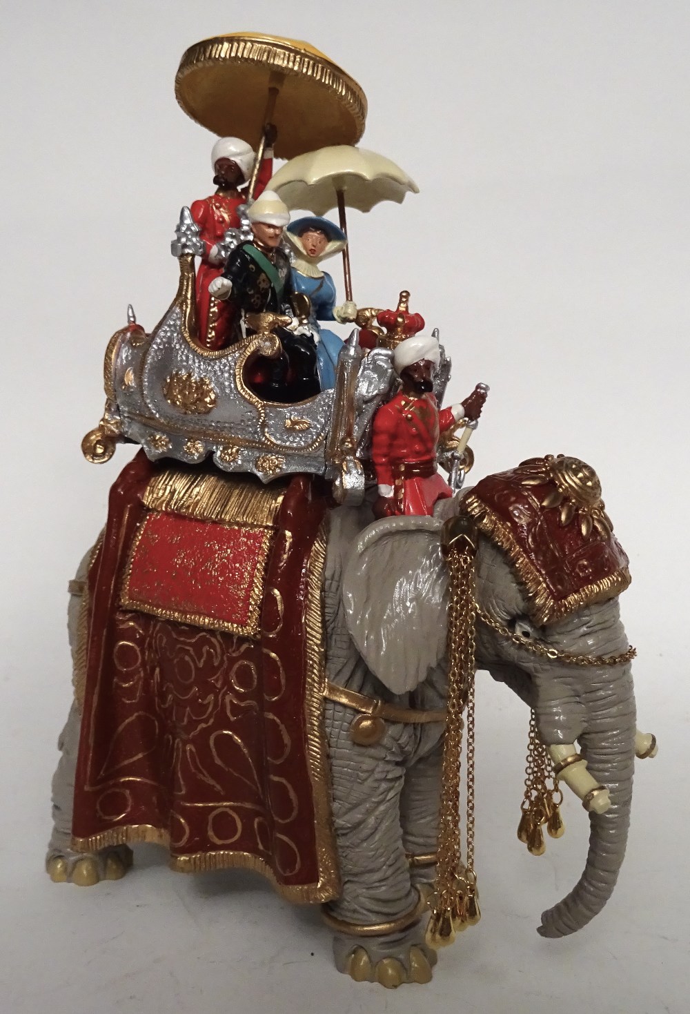 Britains Delhi Durbar set 8848, State Elephant of Lord and Lady Curzon