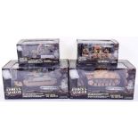 Four Forces Of Valor 1:32nd Scale Boxed Sets, UK Infantry Tank MK.II El-Alamein, 1942, U.S. Jeep