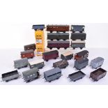 Lot no: Scratch/Kit-Built O Gauge Freight Stock, including LMS Vans, SR Van, SR open Wagon, Southern