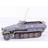 King and Country Set, WSS217 WW II German Forces Sd. Kfz. 251 Half–track in original box (E, box