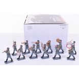 King and Country Set, WH13 classic twelve piece Wehrmacht Band in original box (E, box E) (12)