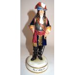 Michael Sutty Fine Porcelain 150mm Figurine 'Train of Artillery 1700