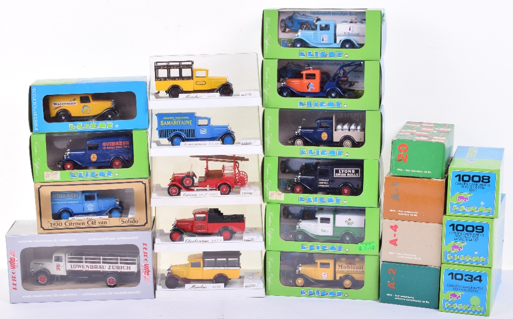 Twenty Two Boxed Mixed Diecast models, including 6 x Age D’or Solido, 11 x Eligor, 4 x Rio and