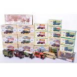 Twenty Five Corgi Classic Models, 10 x Boxed Thornycroft Buses, 8 x AEC Cabover models (two unboxed)